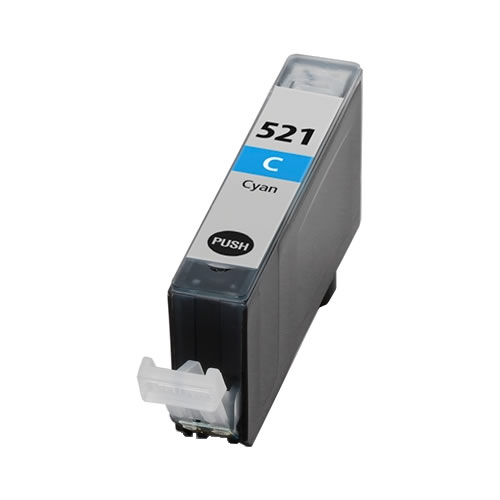 Tinteiro Compatível Canon CLI-521 Ciano
