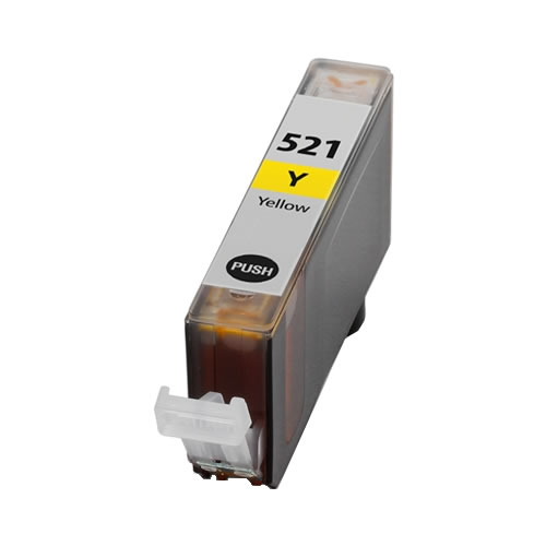 Tinteiro Compatível Canon CLI-521 Amarelo