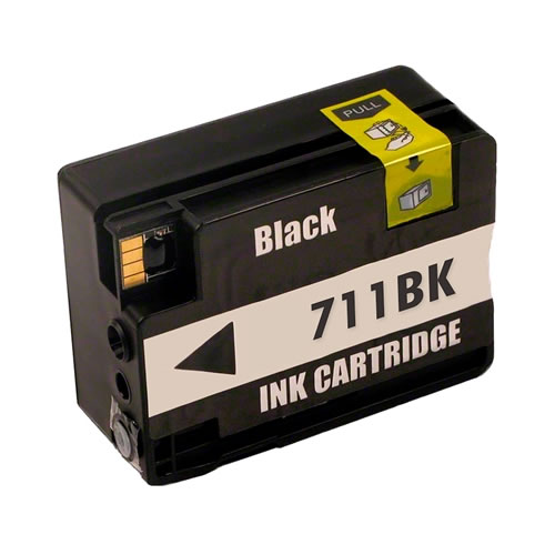 Tinteiro Compatível HP 711 Preto Alta Cap.