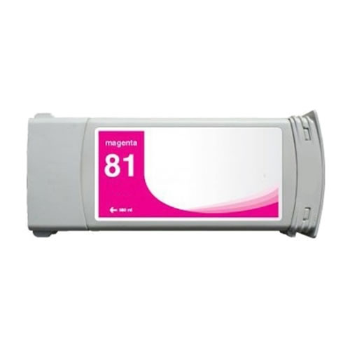 Tinteiro Compatível HP 81 (C4932A) Magenta