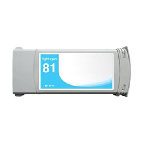 Tinteiro Compatível HP 81 (C4934A) Ciano Claro