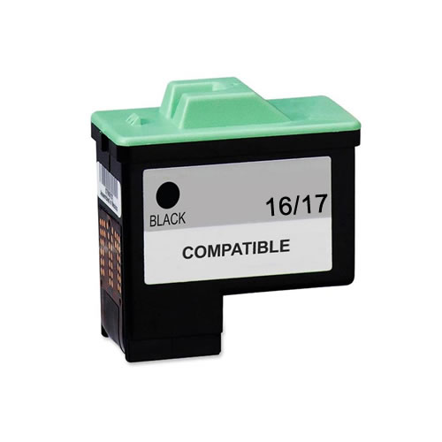 Tinteiro Compatível Lexmark 16 / 17 Preto