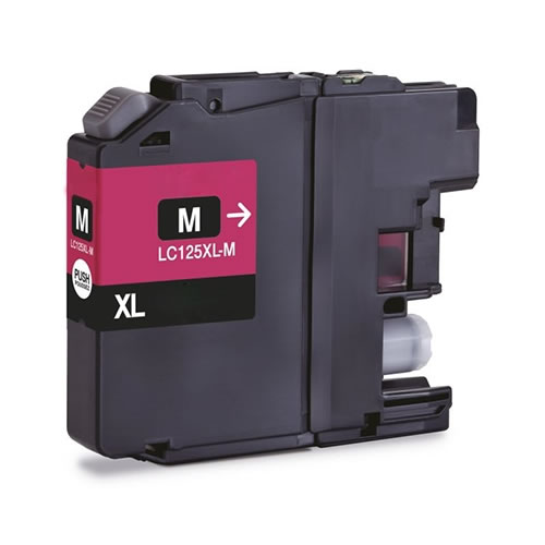 Tinteiro Compatível Brother LC125 Magenta Versão 3