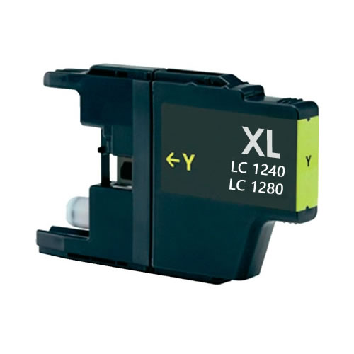 Tinteiro Comp. Brother LC1240/1280 Ama. Alta Cap.