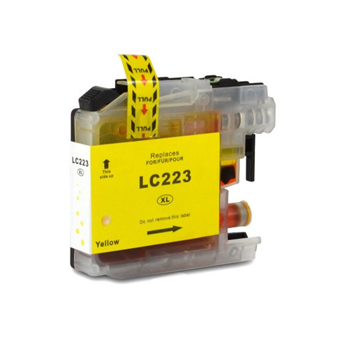 Tinteiro Compatível Brother LC223 Amarelo