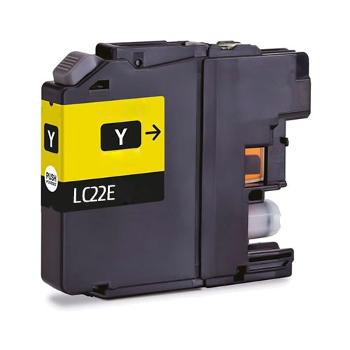 Tinteiro Compatível Brother LC22E Amarelo
