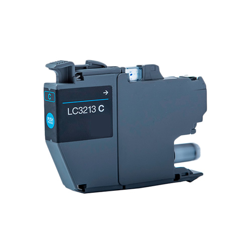 Tinteiro Compatível Brother LC3213 Ciano