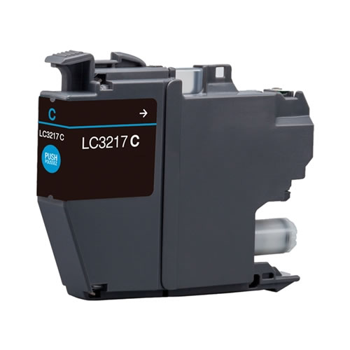 Tinteiro Compatível Brother LC3217 Ciano