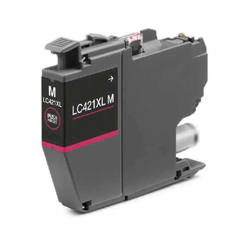 Tinteiro Compatível Brother LC421 XL Magenta