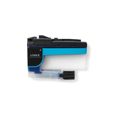 Tinteiro Compatível Brother LC424 Ciano