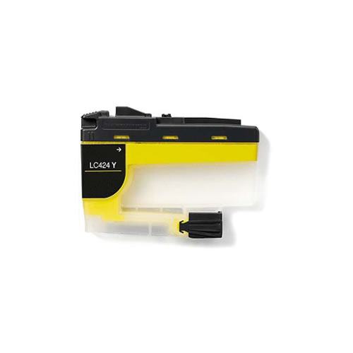 Tinteiro Compatível Brother LC424 Amarelo