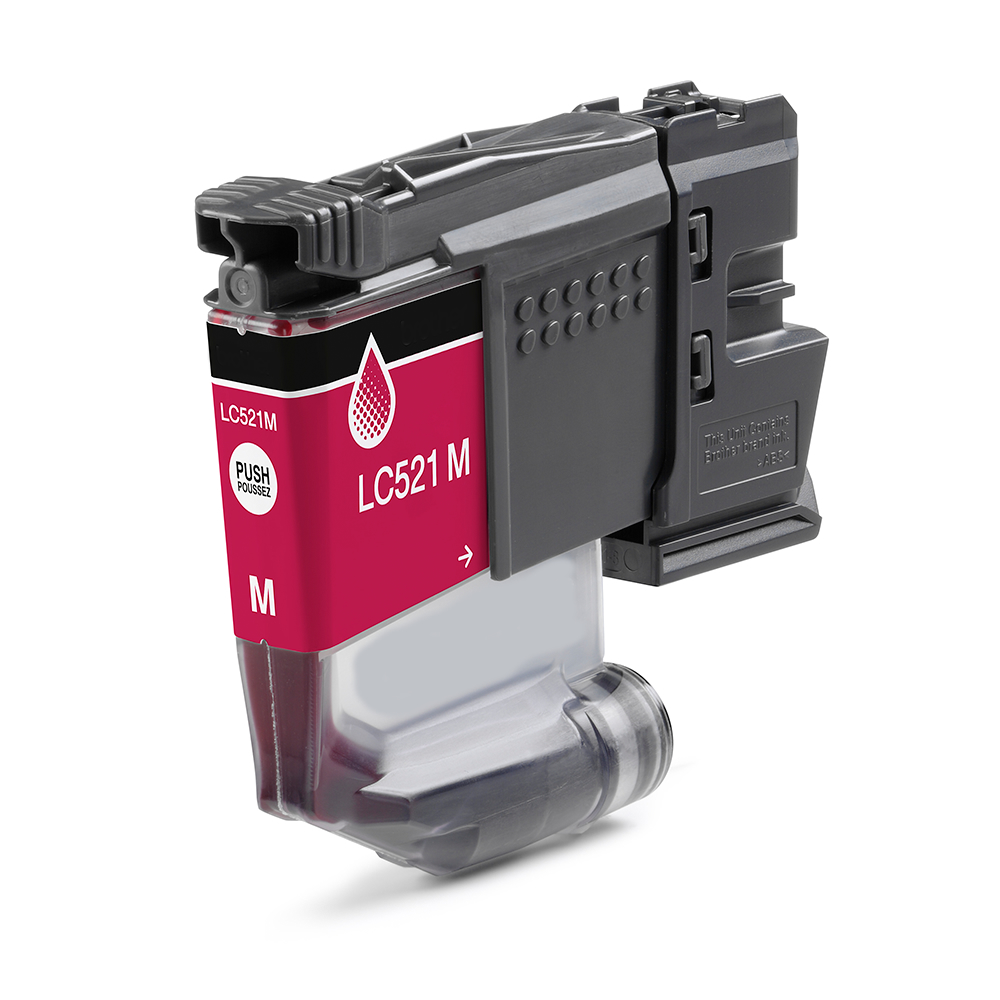Tinteiro Compatível Brother LC521 Magenta