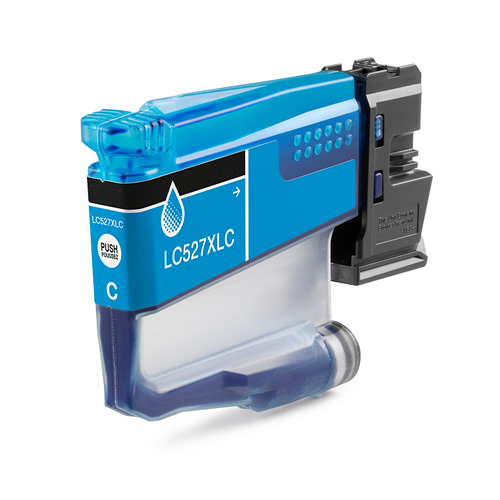 Tinteiro Compatível Brother LC527 XL Ciano
