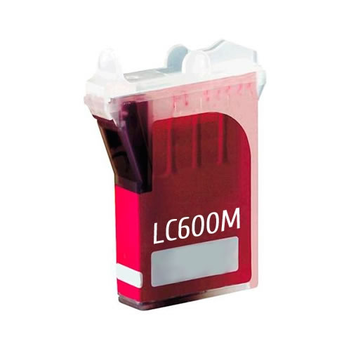 Tinteiro Compatível Brother LC600 Magenta