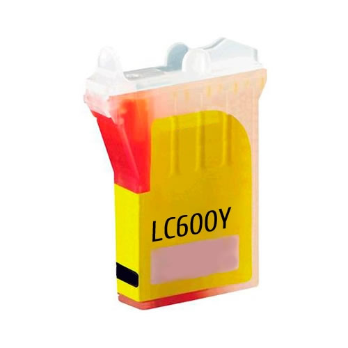 Tinteiro Compatível Brother LC600 Amarelo