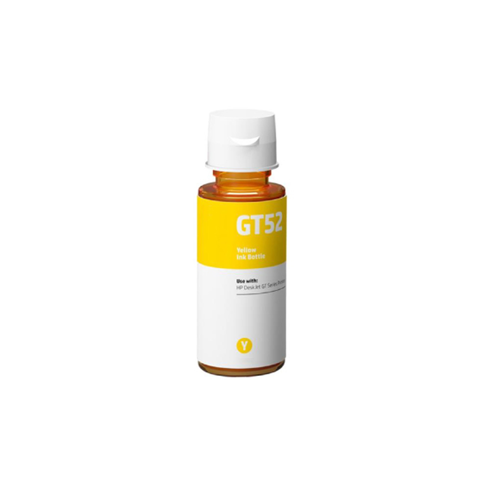 Tinteiro Compatível HP GT52 Amarelo