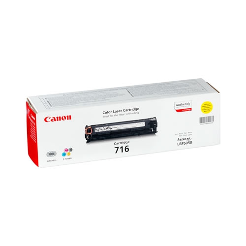 Toner Original Canon 716 (LBP5050/8050) Amarelo