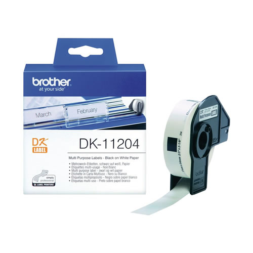 Etiquetas Brother 17x54mm 400un