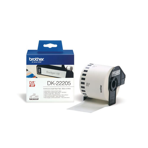 Fita Original Brother Papel Contínuo 62mmx30.48mts