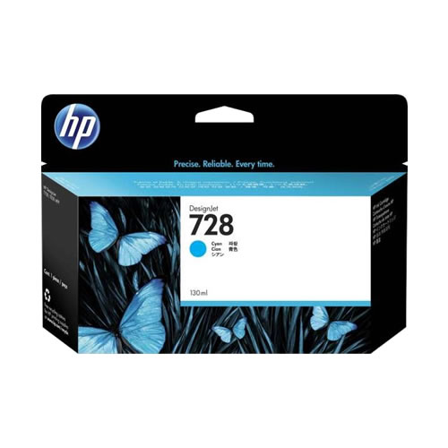 Tinteiro Original HP 728 130ml Ciano