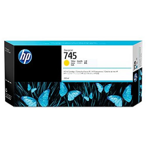 Tinteiro Original HP 745 Alta Cap. Amarelo