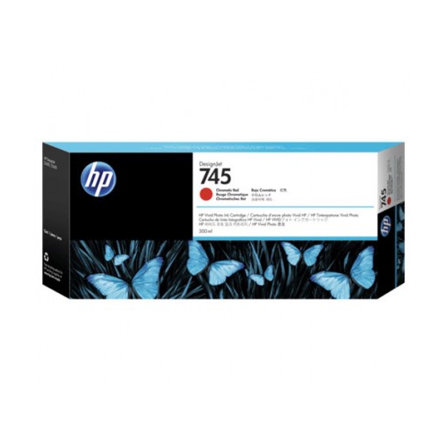 Tinteiro Original HP 745 Alta Cap. Vermelho