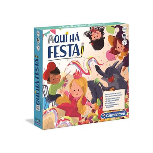 Jogo Clementoni "Aqui Há Festa"