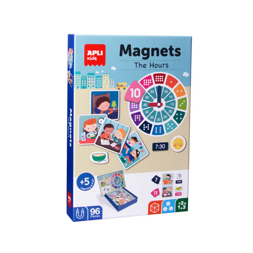 Jogo Educativo Magnético "Aprendo as Horas"
