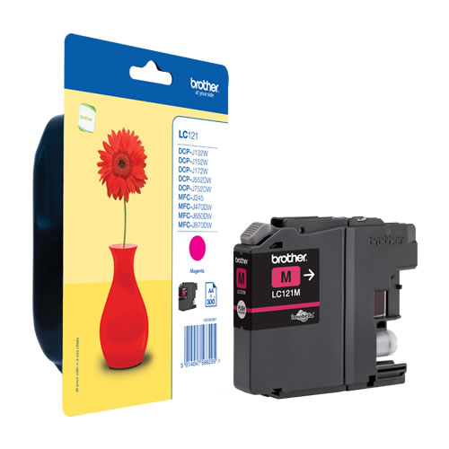 Tinteiro Original Brother LC121 Magenta