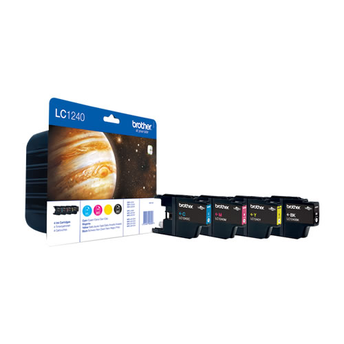 Tinteiro Original Brother LC1240 Pack 4 Cores