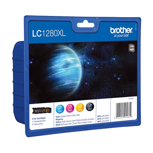 Tinteiro Original Brother LC1280 Pack 4 Cores