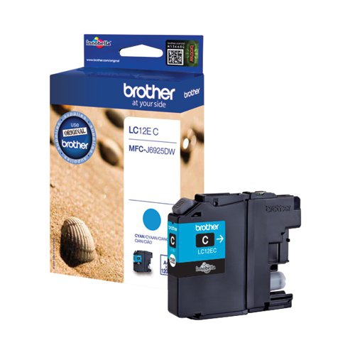 Tinteiro Original Brother LC12E Ciano