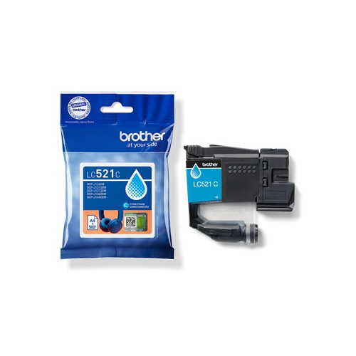 Tinteiro Original Brother LC521 Ciano