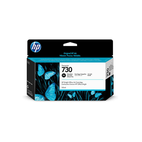 Tinteiro Original HP 730 Preto Photo (130ml)