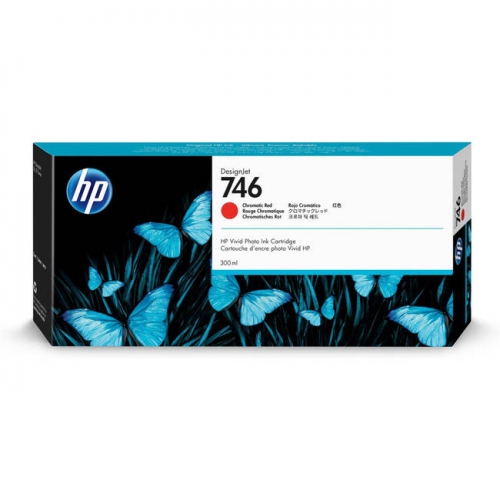 Tinteiro Original HP 746 Vermelho