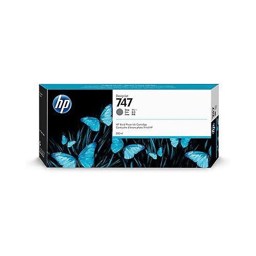 Tinteiro Original HP 747 Cinzento