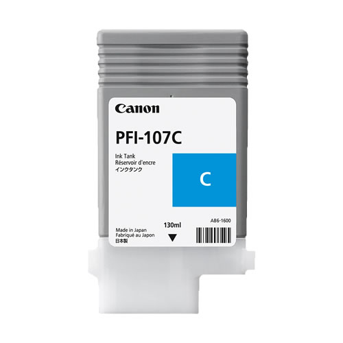 Tinteiro Original Canon PFI-107 Ciano