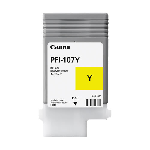 Tinteiro Original Canon PFI-107 Amarelo