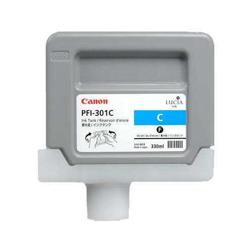 Tinteiro Original Canon PFI-301 Ciano