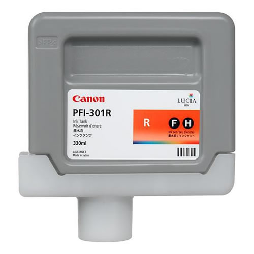 Tinteiro Original Canon PFI-301 Vermelho