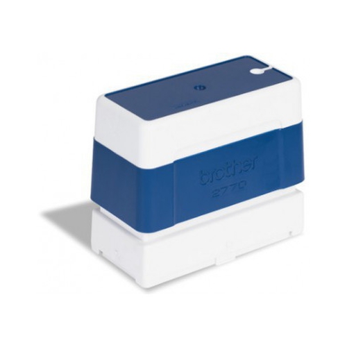 Estrutura Carimbo Brother 27mm x 70mm Azul