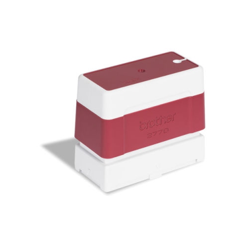 Estrutura Carimbo Brother 27mm x 70mm Vermelho