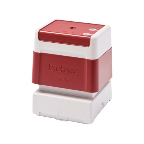 Estrutura Carimbo Brother 40mm x 40mm Vermelho