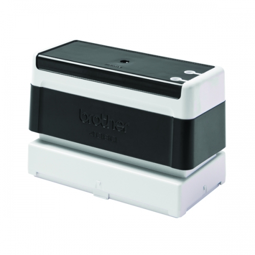 Estrutura Carimbo Brother 40mm x 90mm Preto