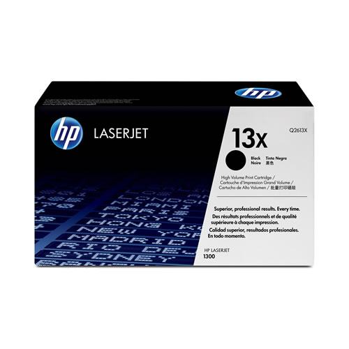 Toner Original HP 13X (Q2613X) Preto Alta Cap.