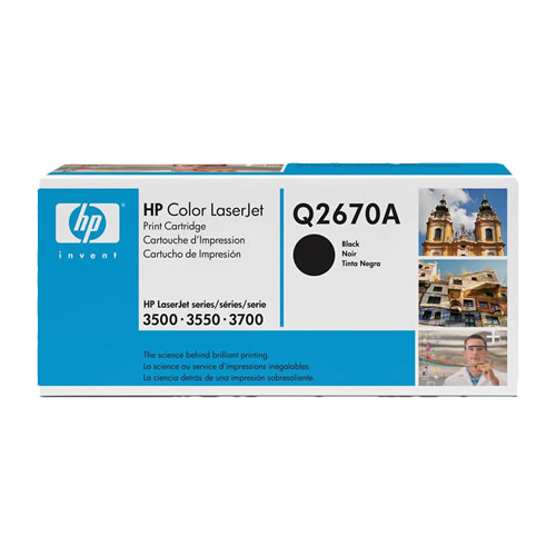 Toner Original HP 70A (Q2670A) Preto