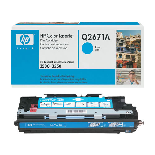 Toner Original HP 71A (Q2671A) Ciano