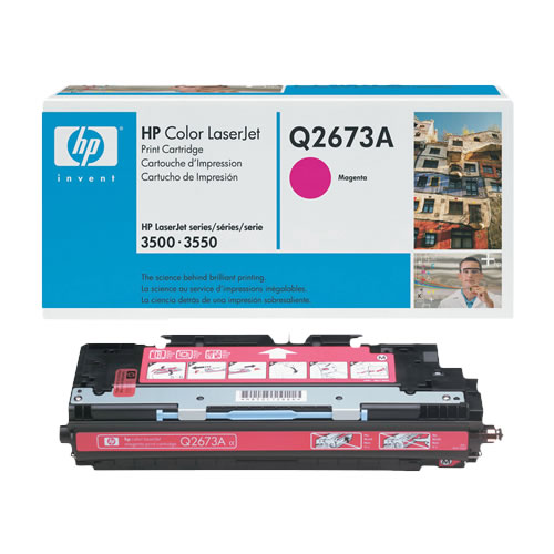 Toner Original HP 73A (Q2673A) Magenta