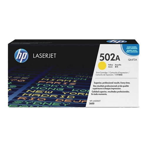 Toner Original HP Q6472A Amarelo