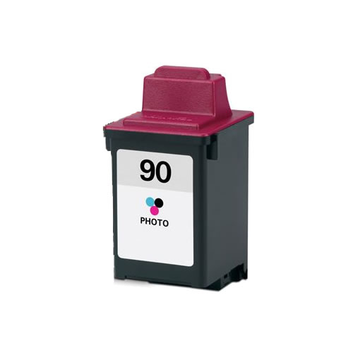 Tinteiro Reciclado Lexmark 90 (12A1990) Cores